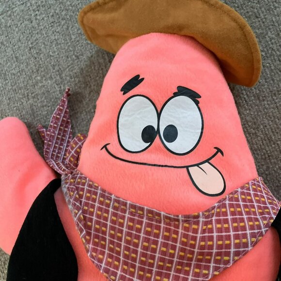 Nanco Spongebob Super Hero Quickster & Patrick Star Deputy Large Plush Toy Pair - Picture 2 of 15